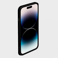 Чехол для iPhone 14 Pro Max Панда среди цветов, цвет: 3D-черный — фото 2