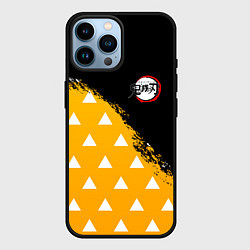 Чехол для iPhone 14 Pro Max КОСТЮМ ЗЕНИЦУ ZENITSU KNY, цвет: 3D-черный