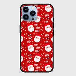 Чехол для iPhone 14 Pro Max САНТА КЛАУС НОВЫЙ ГОД, цвет: 3D-черный