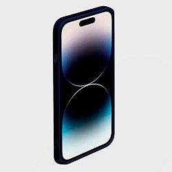 Чехол для iPhone 14 Pro Max Джинкс Паудер неон, цвет: 3D-тёмно-синий — фото 2