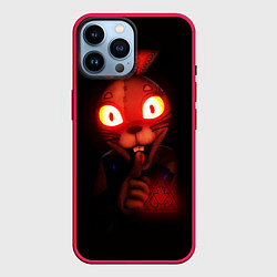 Чехол для iPhone 14 Pro Max Five Nights at Freddys: Security Breach Ванни крол, цвет: 3D-малиновый