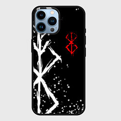 Чехол для iPhone 14 Pro Max БЕРСЕРК - КЛЕЙМО ЖЕРТВЫ, цвет: 3D-черный