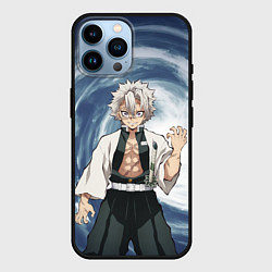 Чехол для iPhone 14 Pro Max Столп Ветра Санеми Шинадзугава, цвет: 3D-черный
