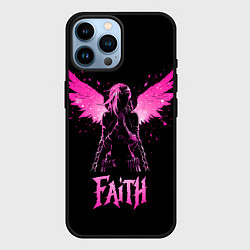 Чехол для iPhone 14 Pro Max Jinx faith - Arcane, цвет: 3D-черный