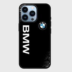 Чехол для iPhone 14 Pro BMW, цвет: 3D-черный