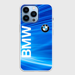 Чехол для iPhone 14 Pro BMW, цвет: 3D-белый