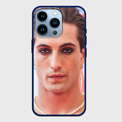 Чехол для iPhone 14 Pro Maneskin, цвет: 3D-тёмно-синий