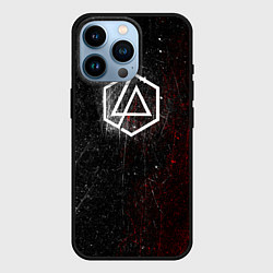 Чехол для iPhone 14 Pro Linkin Park Logo Линкин Парк, цвет: 3D-черный