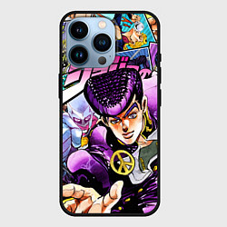Чехол для iPhone 14 Pro JoJos Bizarre Adventure: Josuke, цвет: 3D-черный