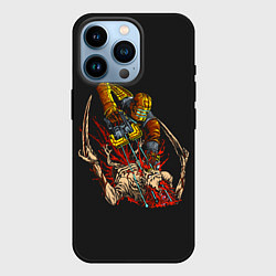 Чехол для iPhone 14 Pro Айзек за работой, цвет: 3D-черный
