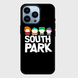 Чехол для iPhone 14 Pro Южный парк мультфильм - персонажи, цвет: 3D-черный