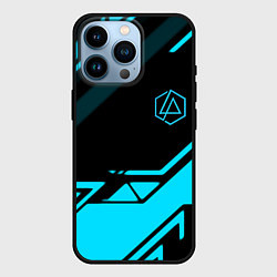 Чехол для iPhone 14 Pro Linkin park geometry, цвет: 3D-черный