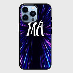 Чехол для iPhone 14 Pro Maneskin neon energy, цвет: 3D-черный