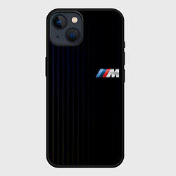 Чехол для iPhone 14 BMW, цвет: 3D-черный