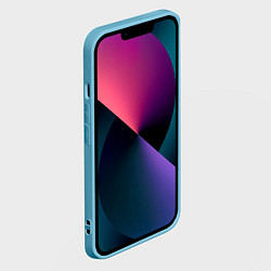 Чехол для iPhone 14 Panda, цвет: 3D-голубой — фото 2