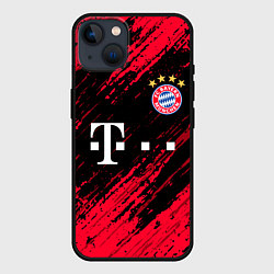 Чехол для iPhone 14 BAYERN MUNCHEN БАВАРИЯ, цвет: 3D-черный