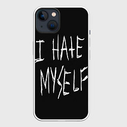 Чехол для iPhone 14 True Ghoul Rough Inscription, цвет: 3D-белый