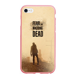 Чехол iPhone 6/6S Plus матовый FtWD: Walking Zombie цвета 3D-баблгам — фото 1