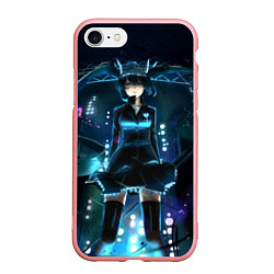 Чехол iPhone 7/8 матовый Hatsune Miku, цвет: 3D-баблгам