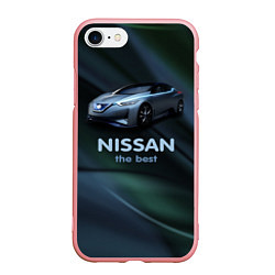 Чехол iPhone 7/8 матовый Nissan the best, цвет: 3D-баблгам