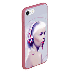 Чехол iPhone 7/8 матовый Die Antwoord: Wild Eyes, цвет: 3D-малиновый — фото 2