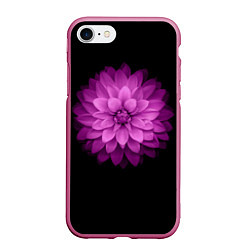 Чехол iPhone 7/8 матовый Violet Flower