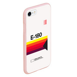 Чехол iPhone 7/8 матовый VHS E-180, цвет: 3D-светло-розовый — фото 2