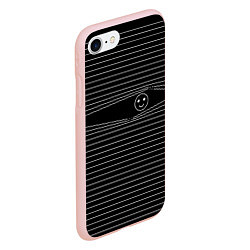 Чехол iPhone 7/8 матовый Я все вижу, цвет: 3D-светло-розовый — фото 2