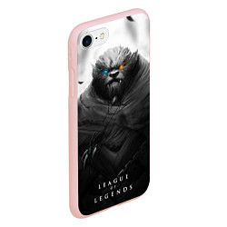 Чехол iPhone 7/8 матовый Rengar LoL, цвет: 3D-светло-розовый — фото 2