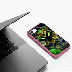 Чехол iPhone 7/8 матовый Вейгар, цвет: 3D-малиновый — фото 2