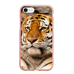 Чехол iPhone 7/8 матовый Мудрый тигр