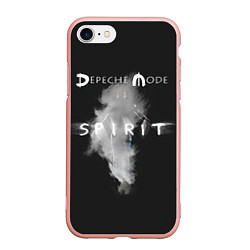 Чехол iPhone 7/8 матовый DM: Spirit, цвет: 3D-светло-розовый