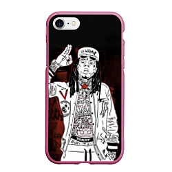 Чехол iPhone 7/8 матовый Lil Wayne: street style