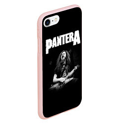 Чехол iPhone 7/8 матовый Pantera, цвет: 3D-светло-розовый — фото 2