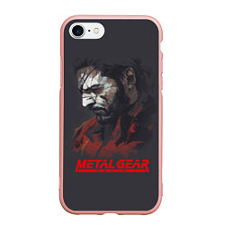 Чехол iPhone 7/8 матовый Metal Gear Solid