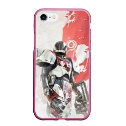 Чехол iPhone 7/8 матовый Destiny: Red