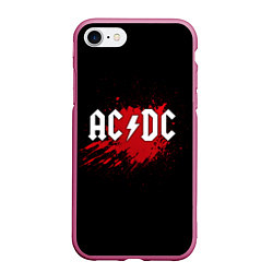 Чехол iPhone 7/8 матовый AC/DC: Red Spot