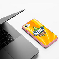 Чехол iPhone 7/8 матовый The Sims: Roaring Heights, цвет: 3D-баблгам — фото 2