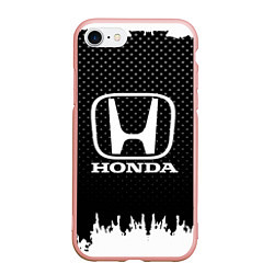 Чехол iPhone 7/8 матовый Honda: Black Side