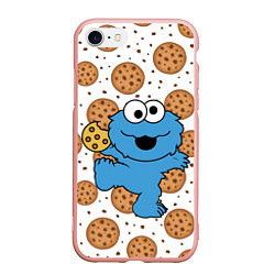 Чехол iPhone 7/8 матовый Cookie Monster