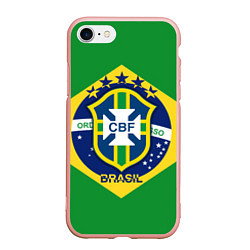 Чехол iPhone 7/8 матовый CBF Brazil