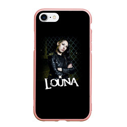 Чехол iPhone 7/8 матовый Louna: Lusine Gevorkyan, цвет: 3D-светло-розовый