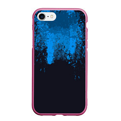 Чехол iPhone 7/8 матовый Android Blood: Blue