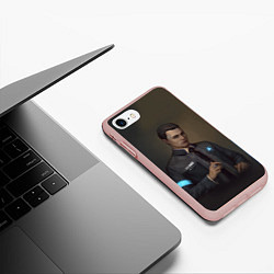 Чехол iPhone 7/8 матовый Mr. Connor, цвет: 3D-светло-розовый — фото 2