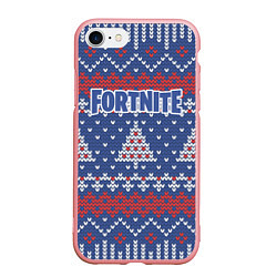 Чехол iPhone 7/8 матовый Fortnite: New Year, цвет: 3D-баблгам