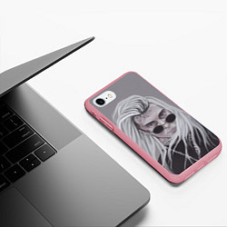 Чехол iPhone 7/8 матовый Ghostemane, цвет: 3D-баблгам — фото 2