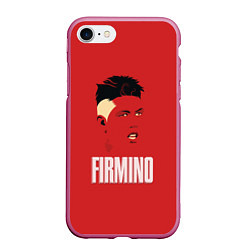 Чехол iPhone 7/8 матовый Firmino, цвет: 3D-малиновый