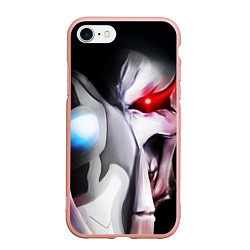 Чехол iPhone 7/8 матовый Overlord - Ainz Ooal Gown, цвет: 3D-светло-розовый