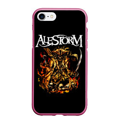 Чехол iPhone 7/8 матовый Alestorm: Flame Warrior
