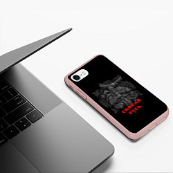 Чехол iPhone 7/8 матовый Святая Русь, цвет: 3D-светло-розовый — фото 2